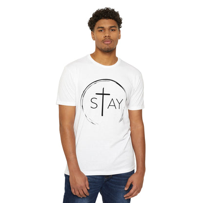 StayAlive™️ with Cross Jersey T-Shirt Unisex