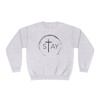 🆕 StayAlive™️ God Never Fails Unisex NuBlend® Crewneck Sweatshirt