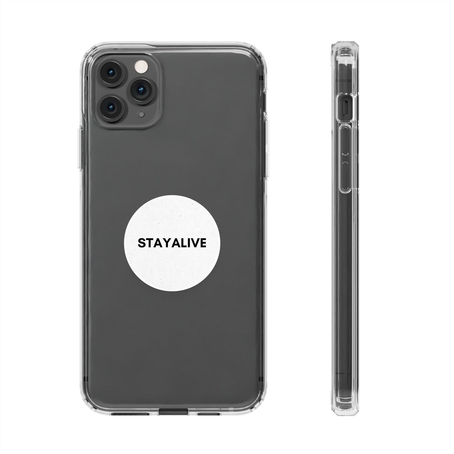 StayAlive™️ Badge Design Clear Cases