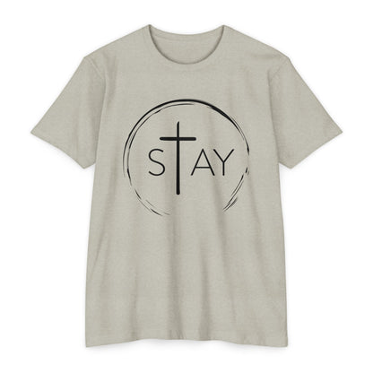 StayAlive™️ with Cross Jersey T-Shirt Unisex