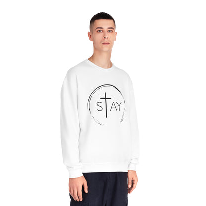 🆕 StayAlive™️ God Never Fails Unisex NuBlend® Crewneck Sweatshirt