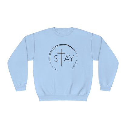 🆕 StayAlive™️ God Never Fails Unisex NuBlend® Crewneck Sweatshirt