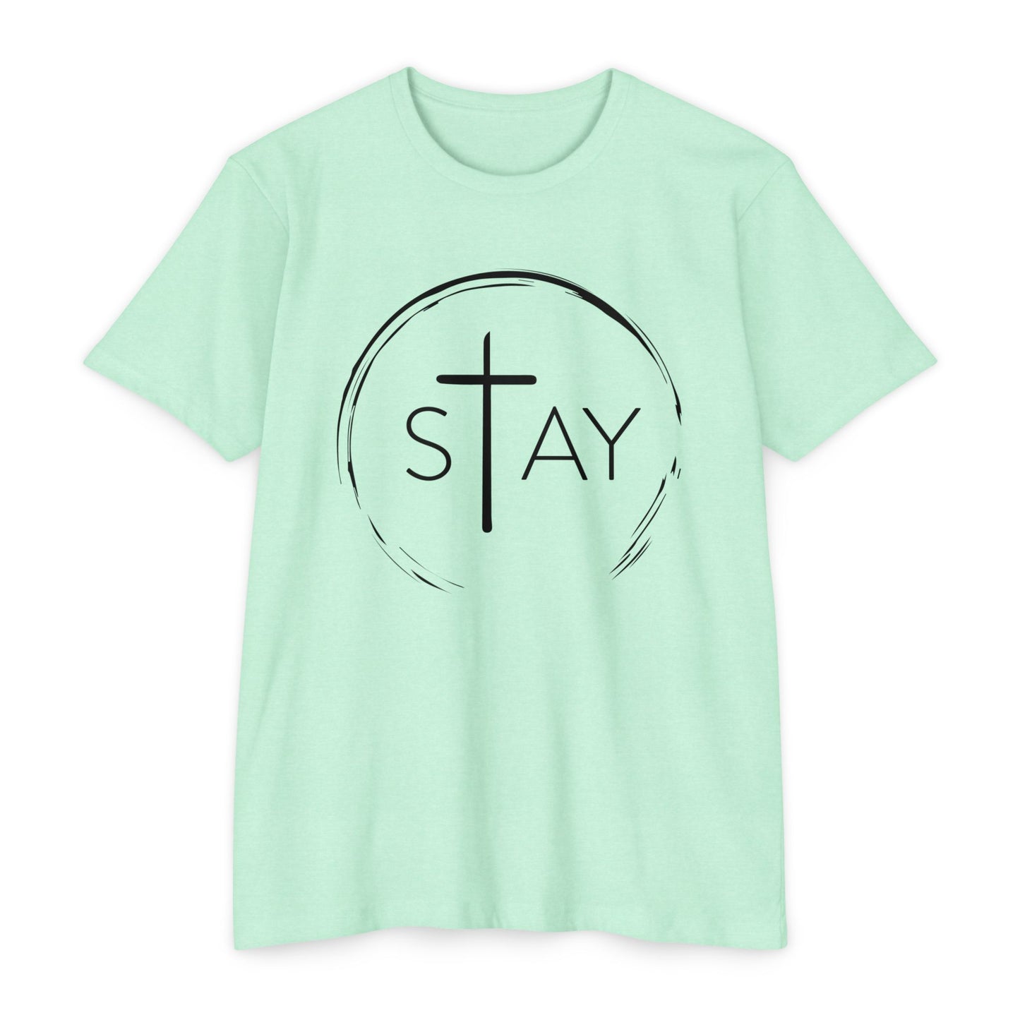 StayAlive™️ with Cross Jersey T-Shirt Unisex