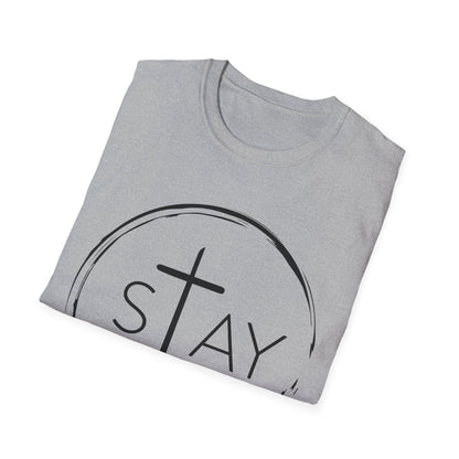 StayAlive™️ with Cross Softstyle T-Shirt Unisex