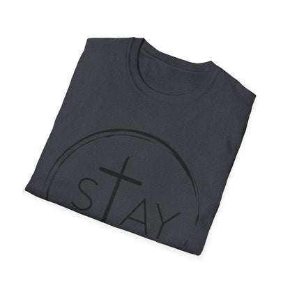 StayAlive™️ with Cross Softstyle T-Shirt Unisex