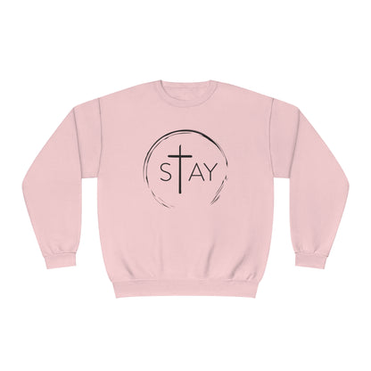 🆕 StayAlive™️ God Never Fails Unisex NuBlend® Crewneck Sweatshirt