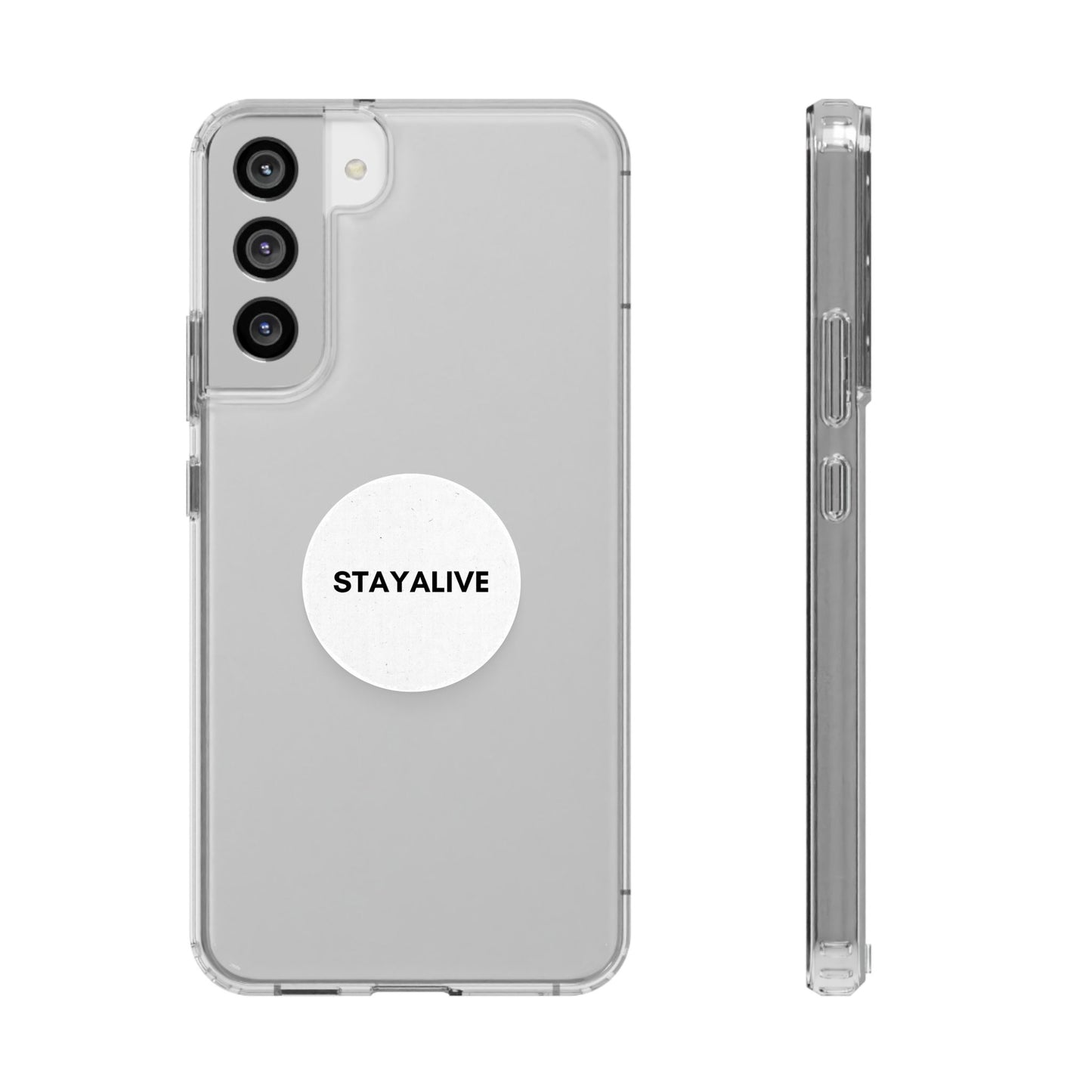 StayAlive™️ Badge Design Clear Cases