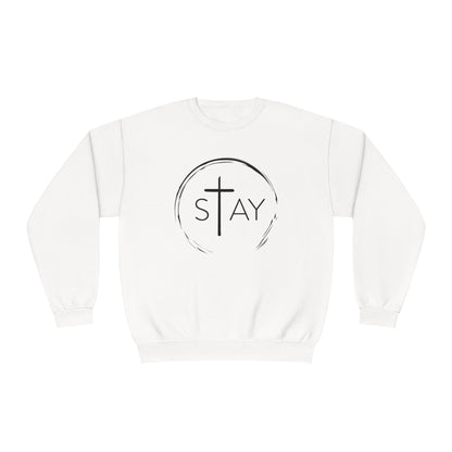 🆕 StayAlive™️ God Never Fails Unisex NuBlend® Crewneck Sweatshirt