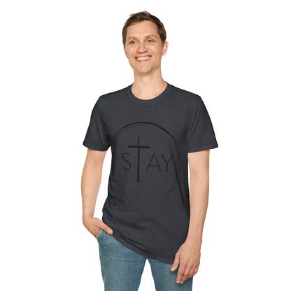 StayAlive™️ with Cross Softstyle T-Shirt Unisex