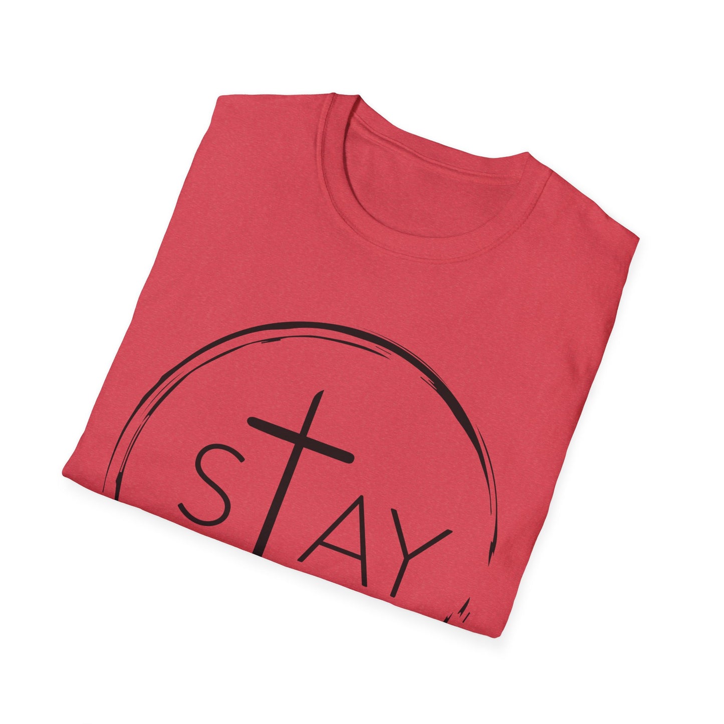 StayAlive™️ with Cross Softstyle T-Shirt Unisex