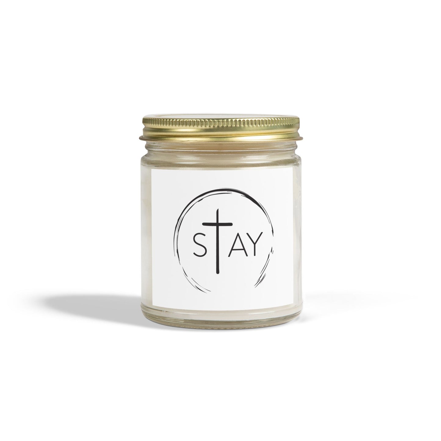 🆕 StayAlive™️ with Cross Scented Candles, Coconut Apricot Wax (4oz, 9oz)