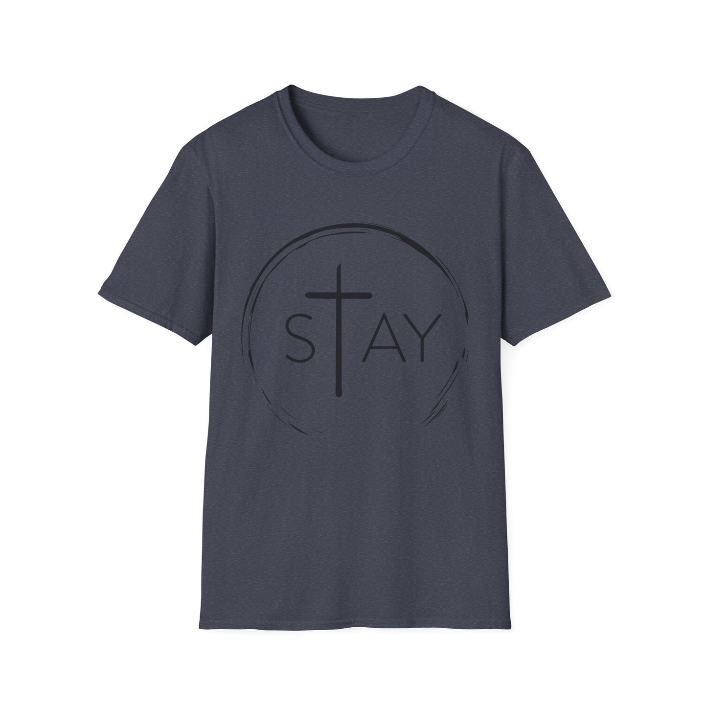 StayAlive™️ with Cross Softstyle T-Shirt Unisex