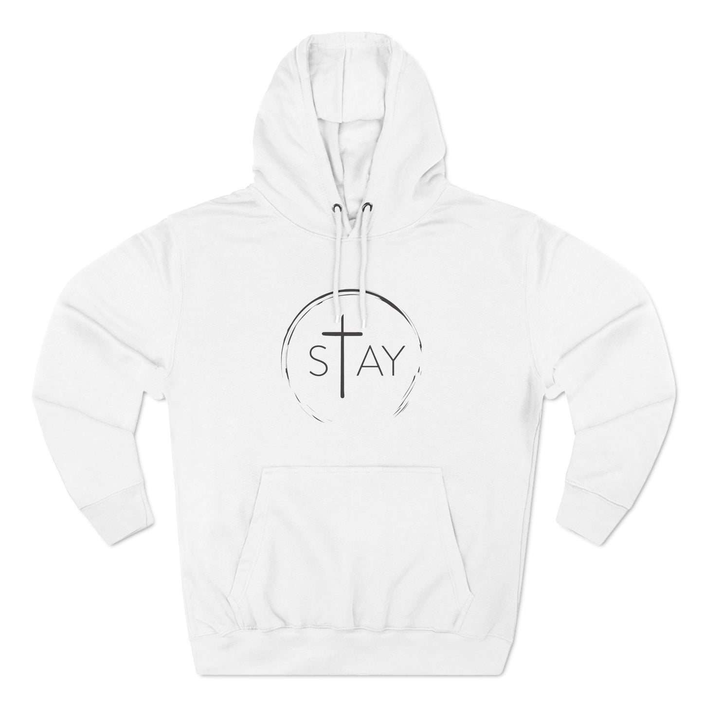 StayAlive™️ Three-Panel Fleece Hoodie