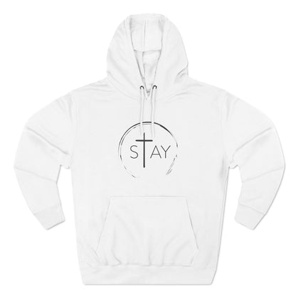 StayAlive™️ Three-Panel Fleece Hoodie