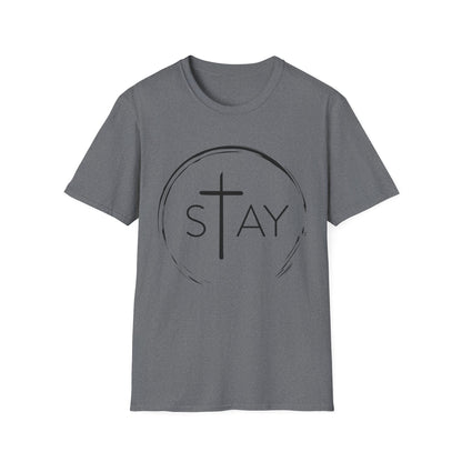 StayAlive™️ with Cross Softstyle T-Shirt Unisex