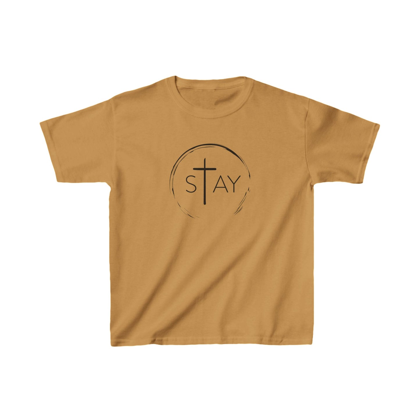 🆕 StayAlive™️ with Cross Kids Heavy Cotton™ Tee