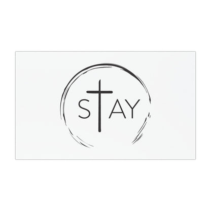 StayAlive™️ with Cross Car Magnets