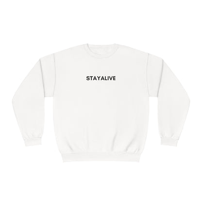 StayAlive™️ God is My Life Preserver NuBlend® Crewneck Sweatshirt Unisex