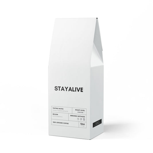 🆕 StayAlive™️ Cascades Coffee Blend (Medium-Dark Roast)