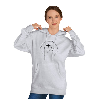 StayAlive™️ with Cross Hooded Sweatshirt Unisex