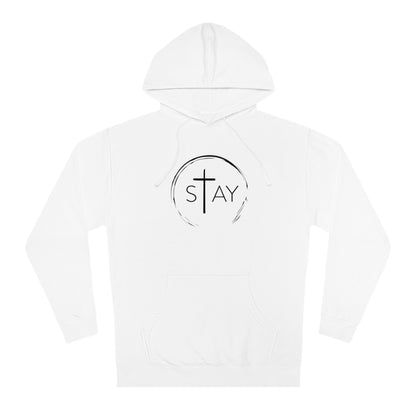 StayAlive™️ with Cross Hooded Sweatshirt Unisex