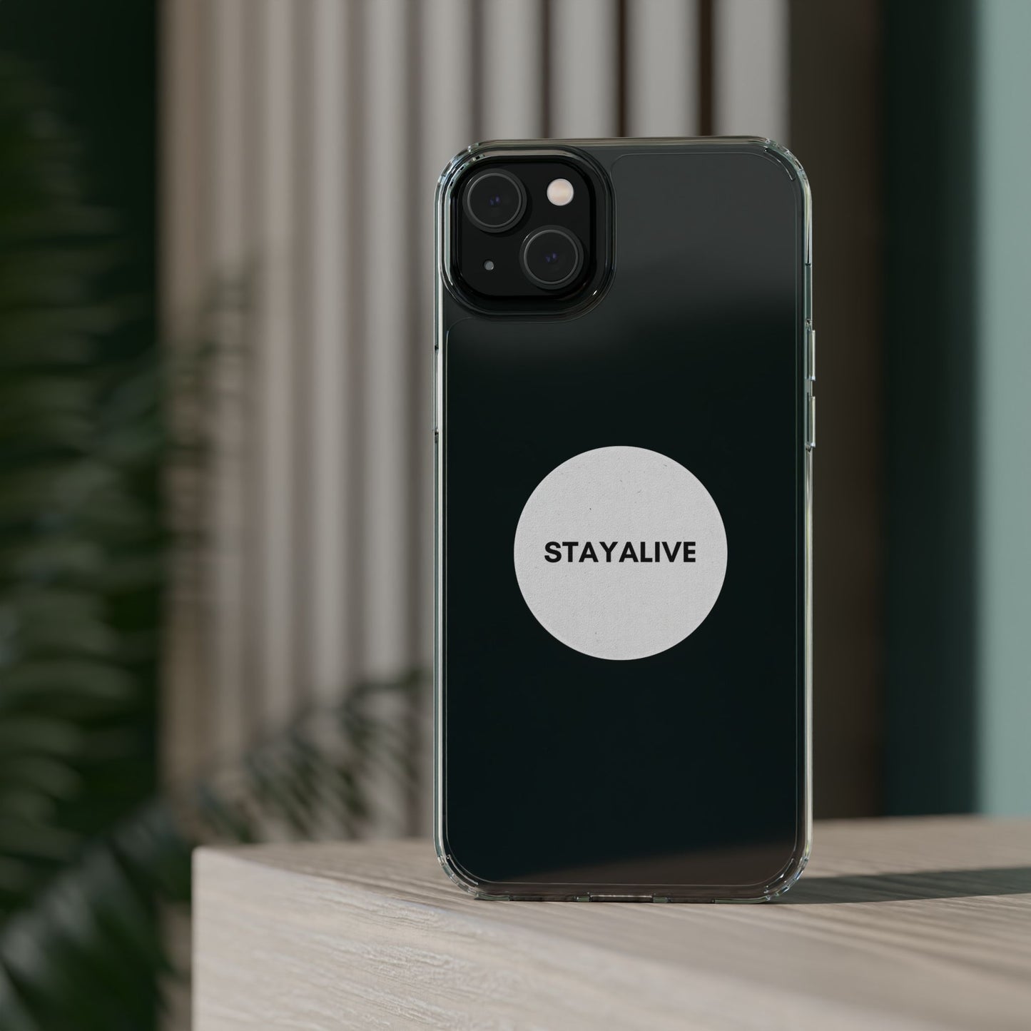 StayAlive™️ Badge Design Clear Cases