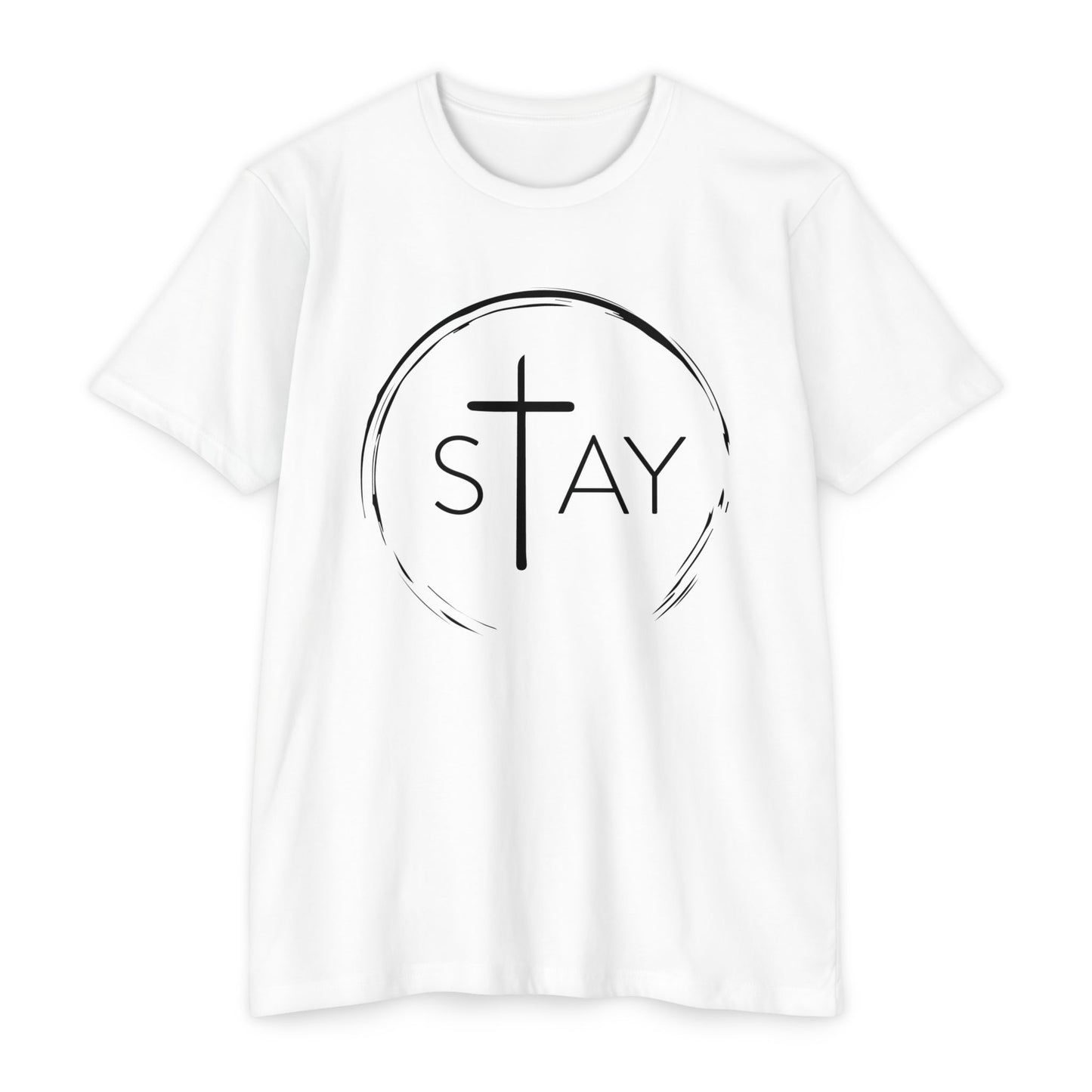 StayAlive™️ with Cross Jersey T-Shirt Unisex