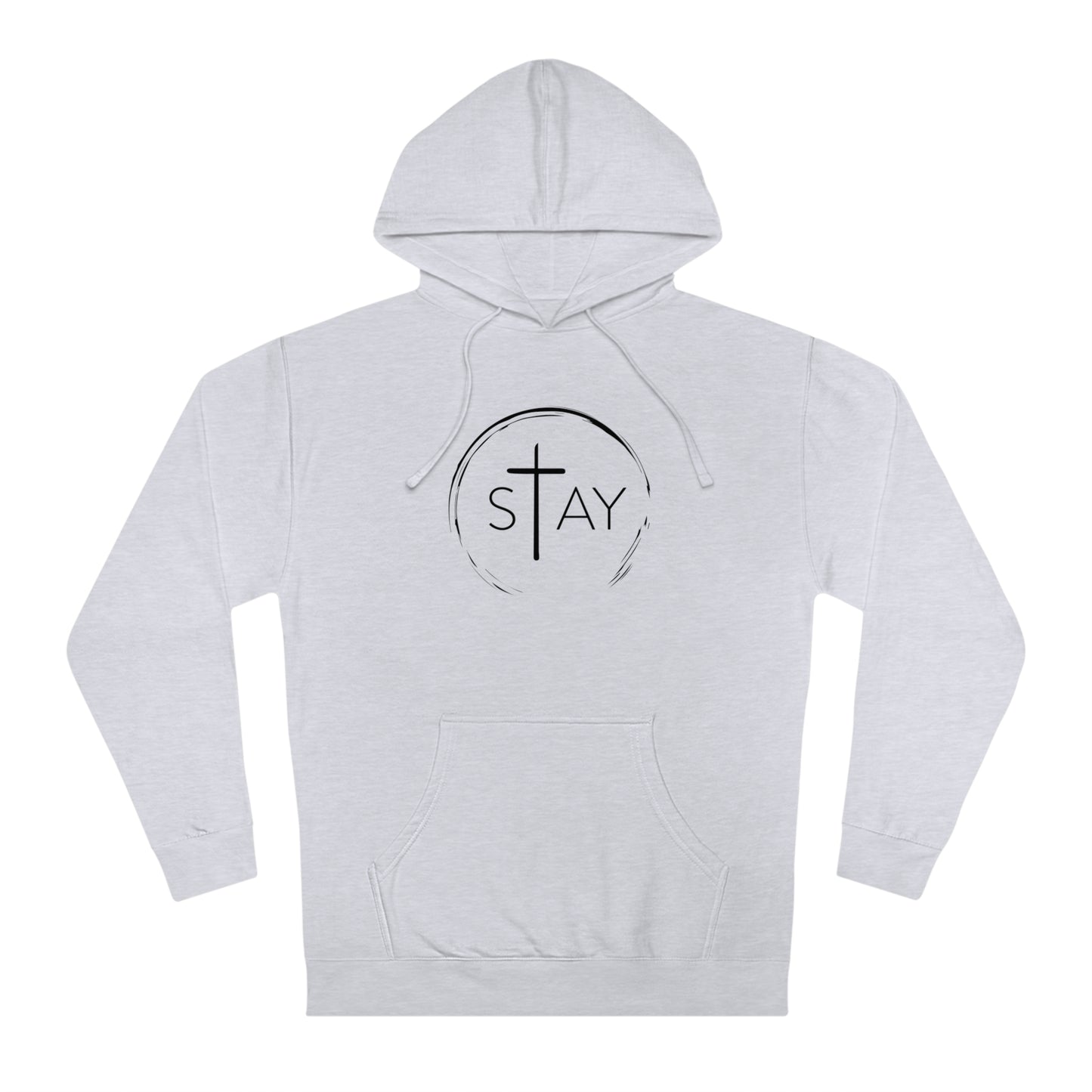 StayAlive™️ with Cross Hooded Sweatshirt Unisex