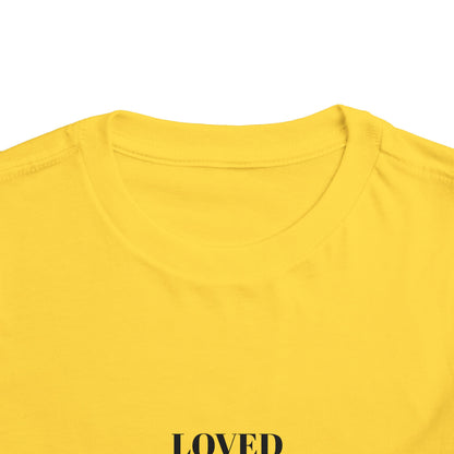 StayAlive™️ LOVED BY GOD Toddler Short Sleeve Tee