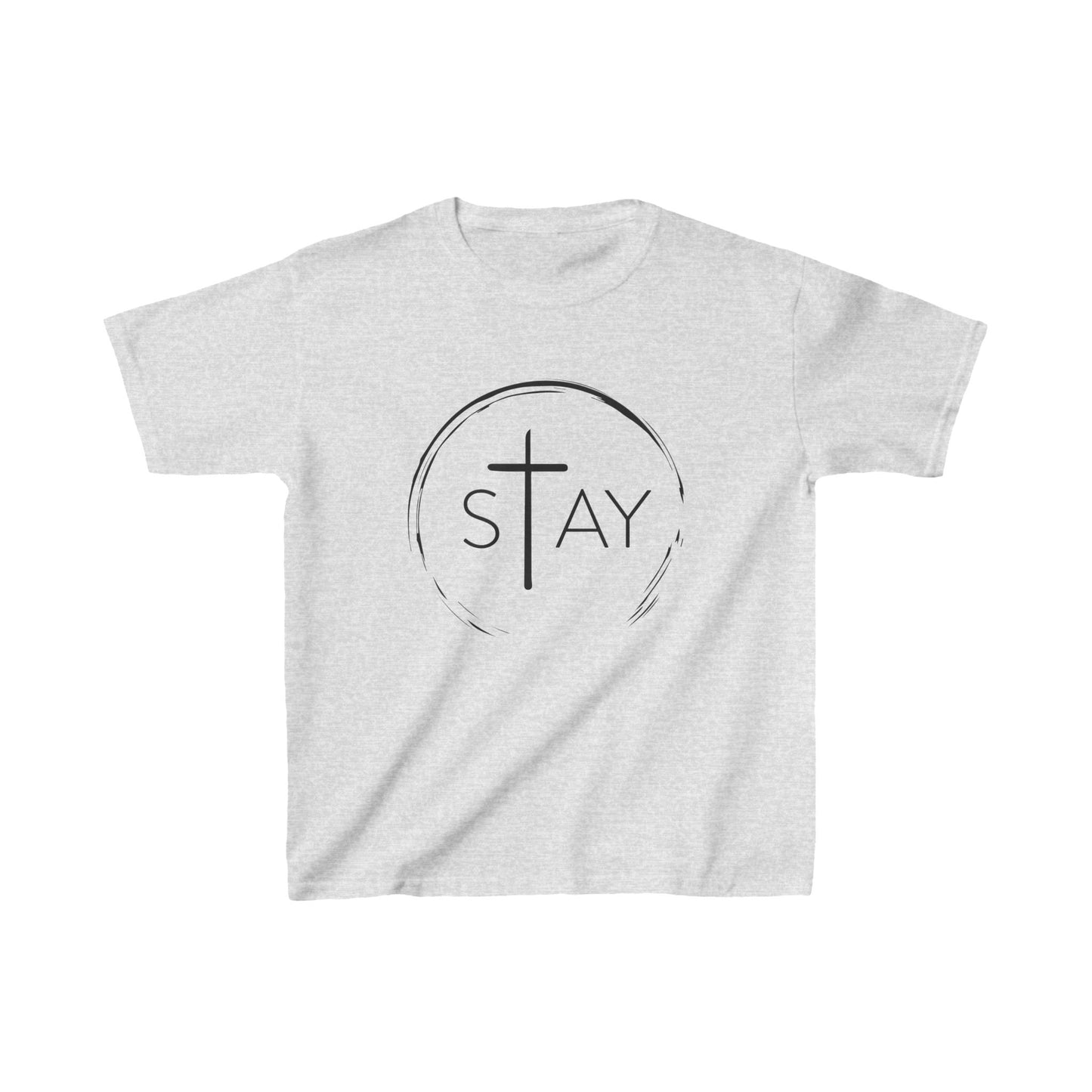 🆕 StayAlive™️ with Cross Kids Heavy Cotton™ Tee