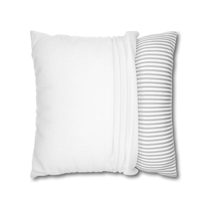 StayAlive™️ with Cross Spun Polyester Square Pillowcase