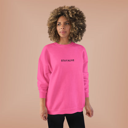 🆕 StayAlive™️ Faith EcoSmart® Crewneck Sweatshirt Unisex