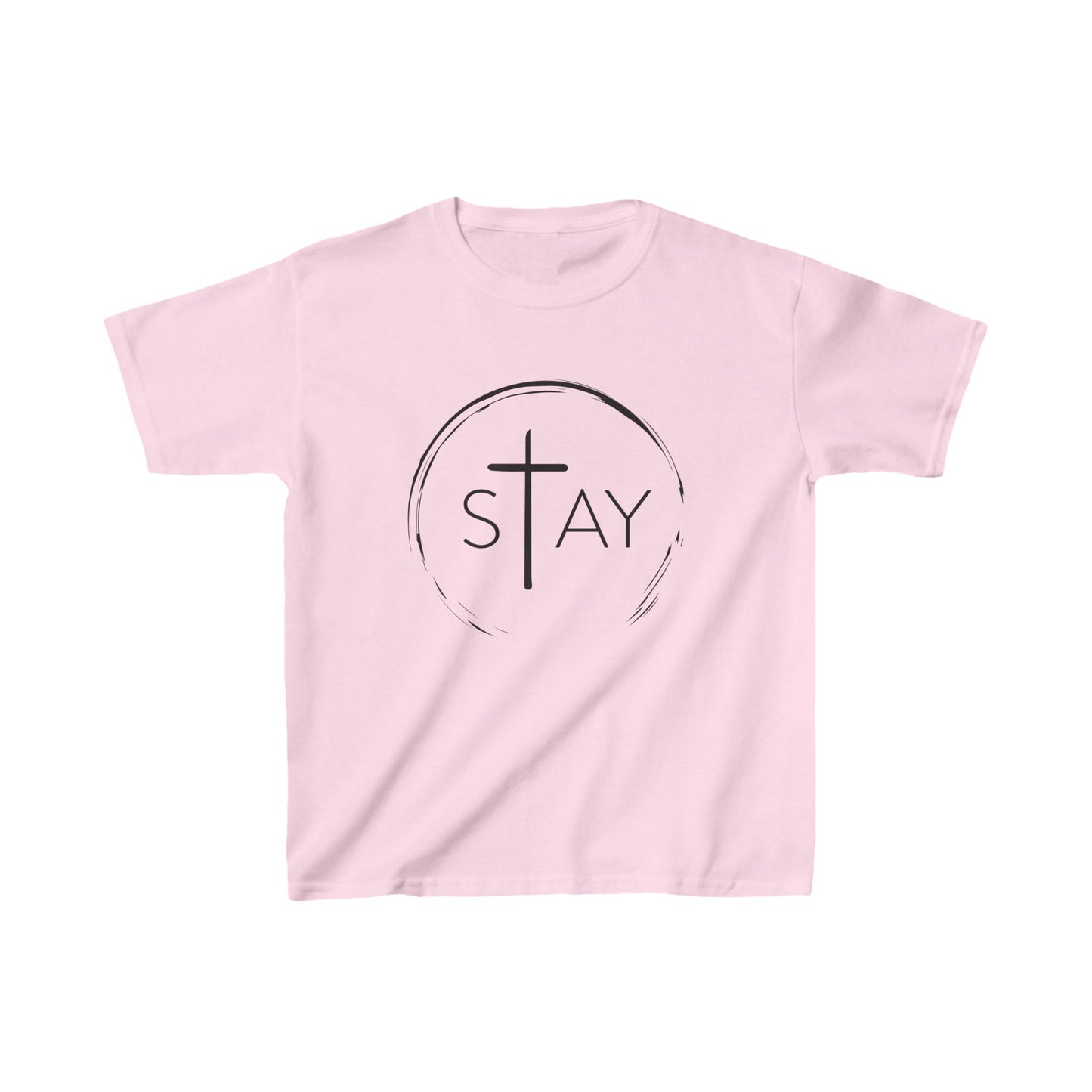 🆕 StayAlive™️ with Cross Kids Heavy Cotton™ Tee