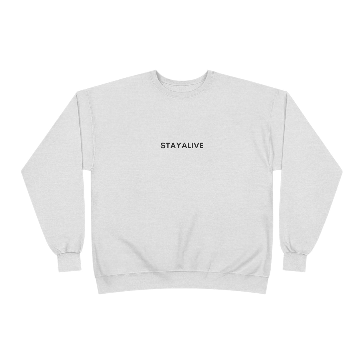 🆕 StayAlive™️ Faith EcoSmart® Crewneck Sweatshirt Unisex