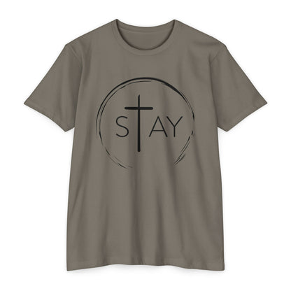 StayAlive™️ with Cross Jersey T-Shirt Unisex