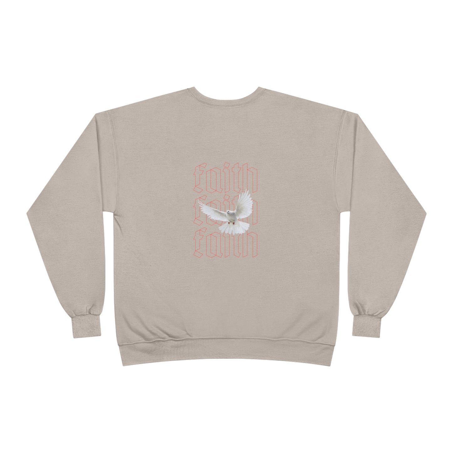 🆕 StayAlive™️ Faith EcoSmart® Crewneck Sweatshirt Unisex