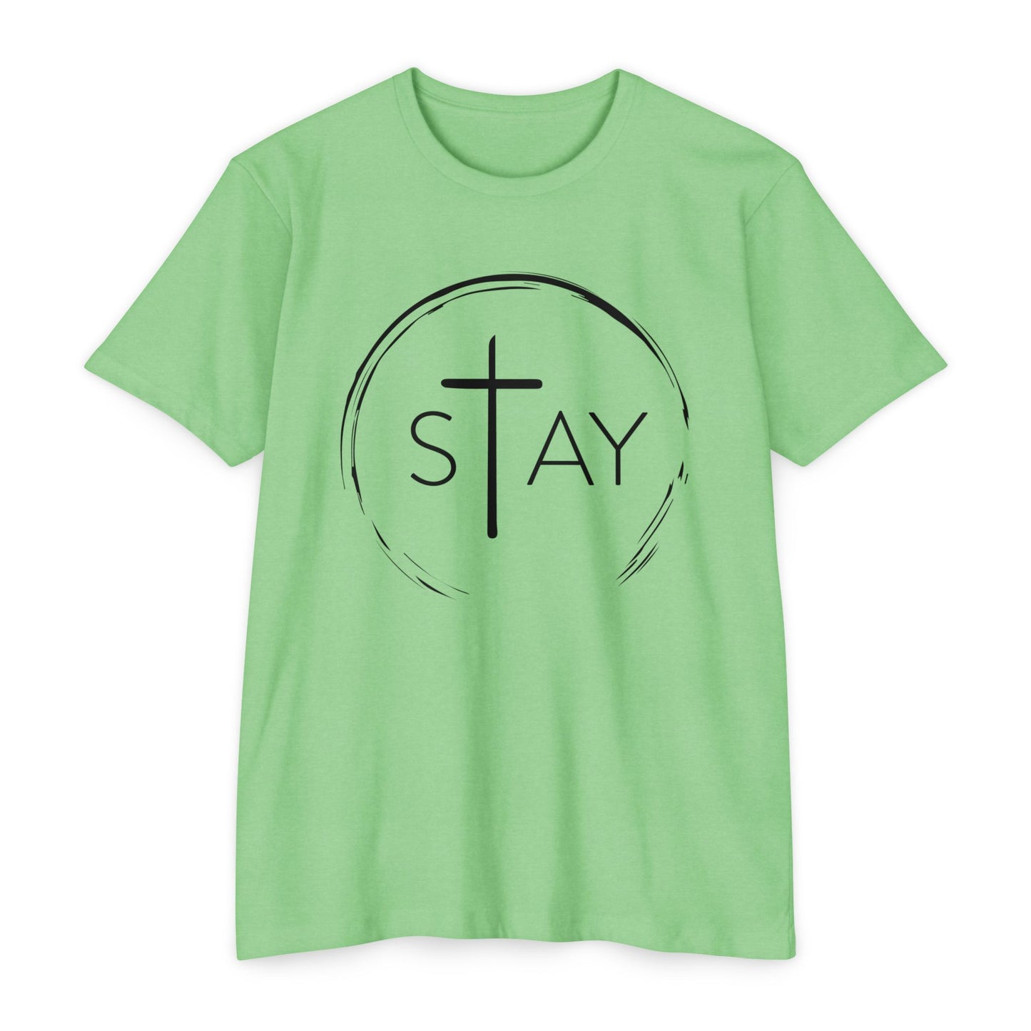 StayAlive™️ with Cross Jersey T-Shirt Unisex