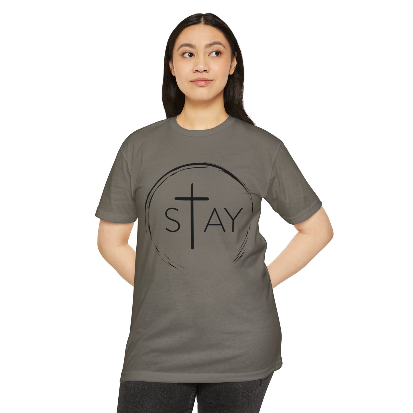 StayAlive™️ with Cross Jersey T-Shirt Unisex