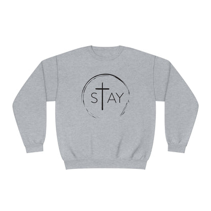 🆕 StayAlive™️ God Never Fails Unisex NuBlend® Crewneck Sweatshirt