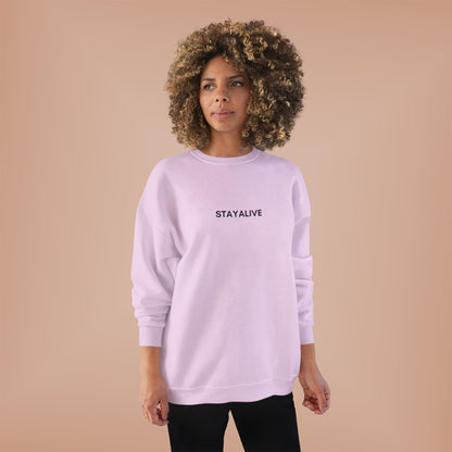 🆕 StayAlive™️ Faith EcoSmart® Crewneck Sweatshirt Unisex