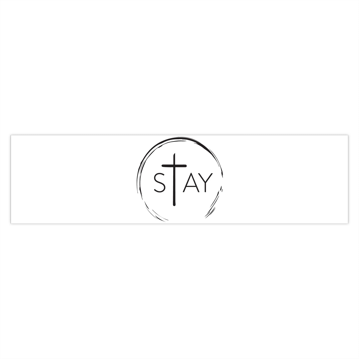 StayAlive™ with Cross Bumper Stickers