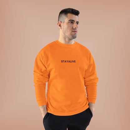 🆕 StayAlive™️ Faith EcoSmart® Crewneck Sweatshirt Unisex