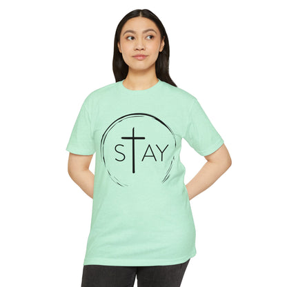 StayAlive™️ with Cross Jersey T-Shirt Unisex