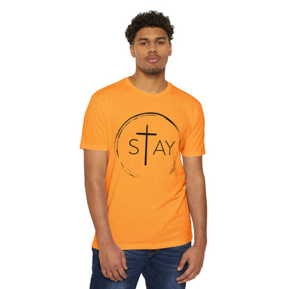 StayAlive™️ with Cross Jersey T-Shirt Unisex