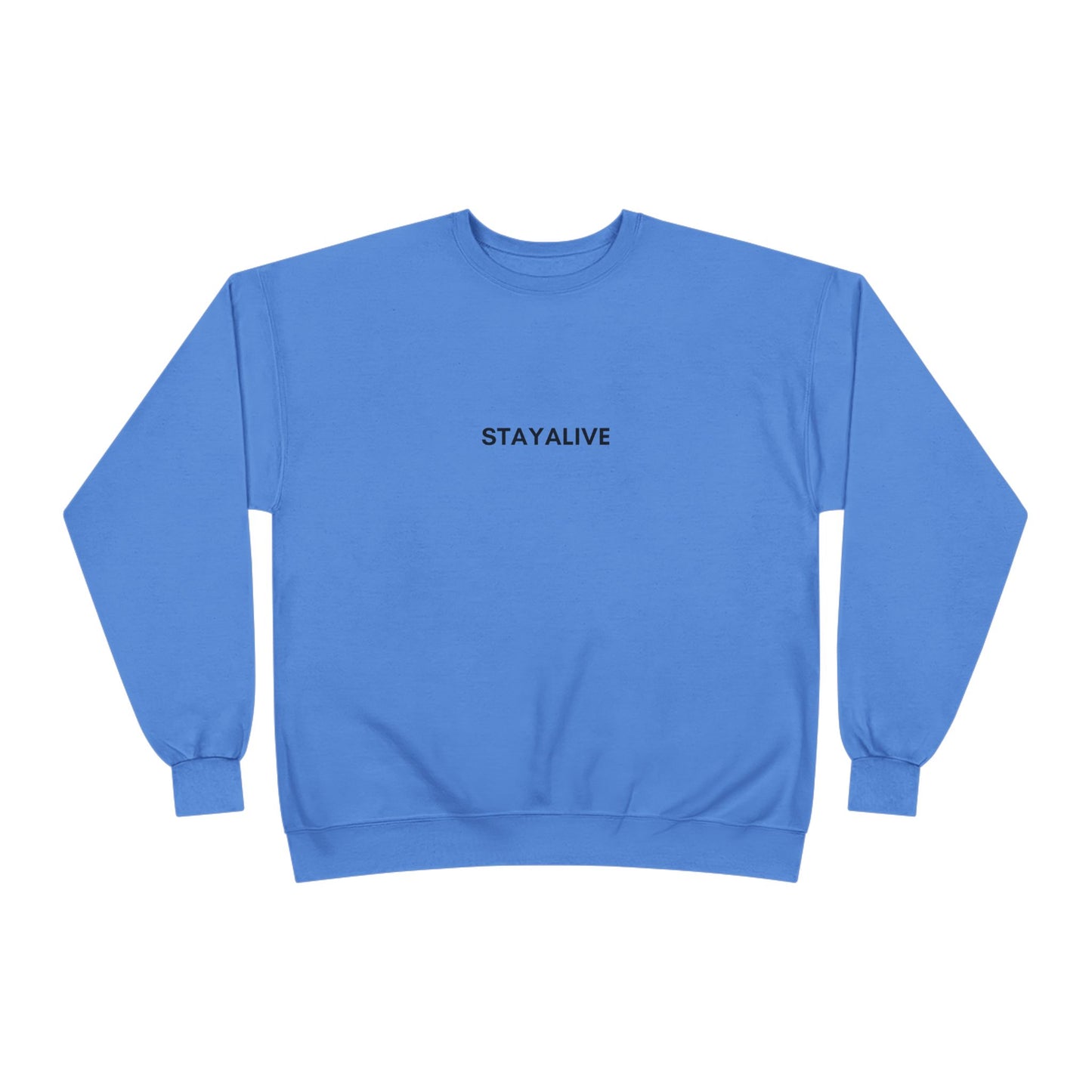 🆕 StayAlive™️ Faith EcoSmart® Crewneck Sweatshirt Unisex