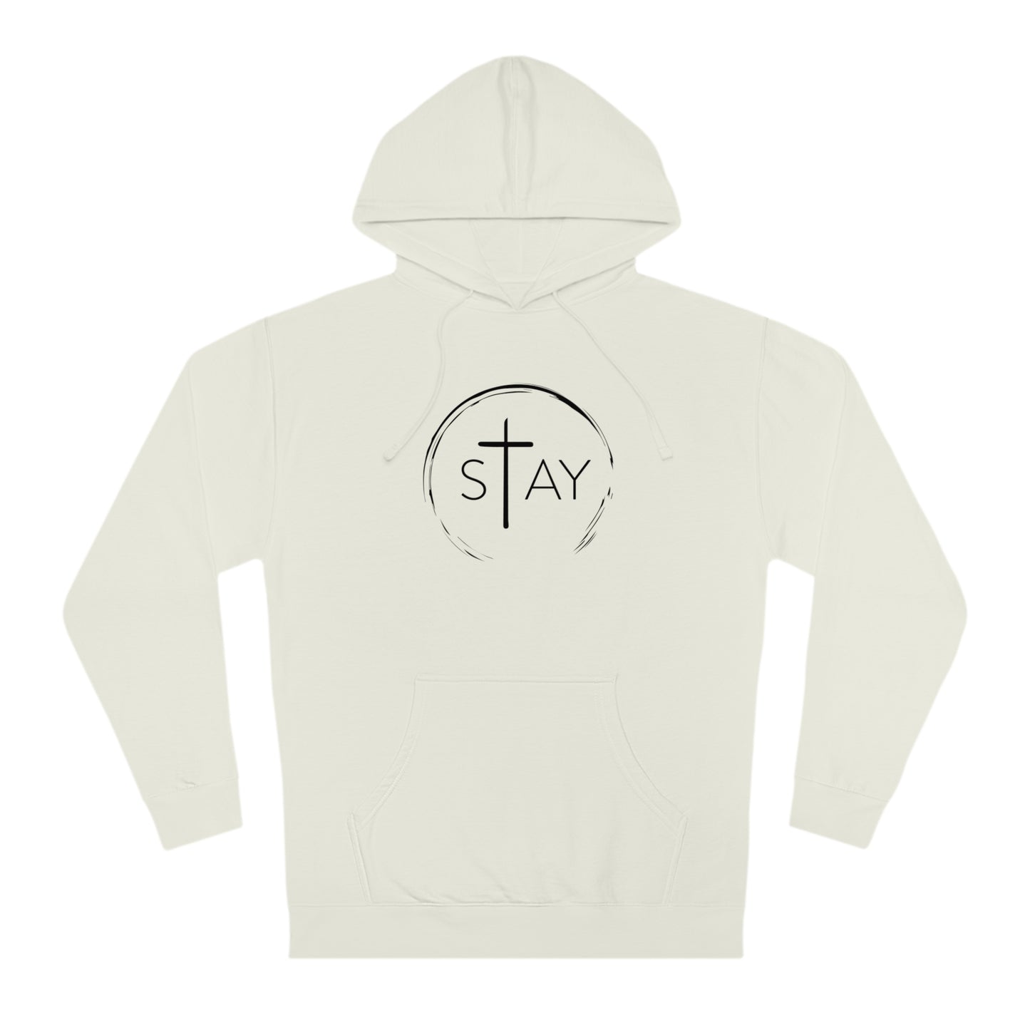 StayAlive™️ with Cross Hooded Sweatshirt Unisex