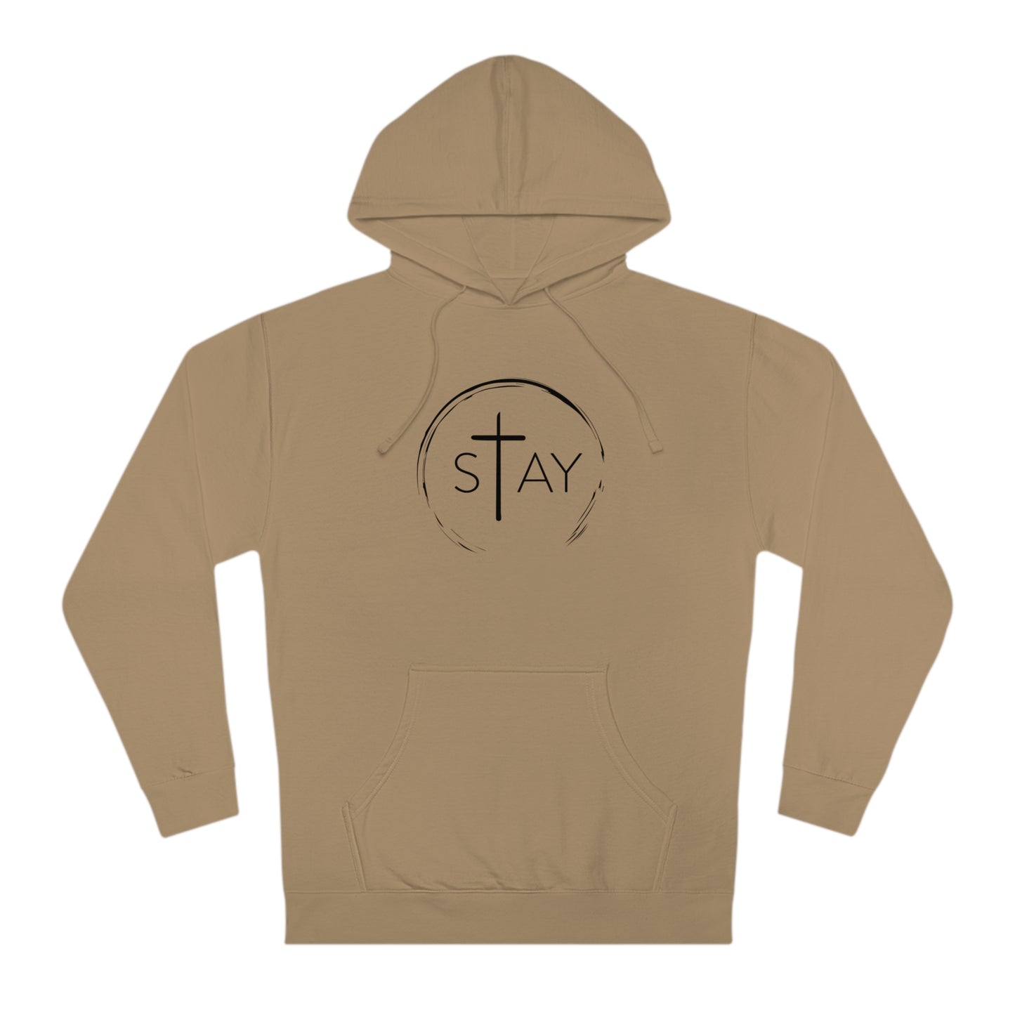 StayAlive™️ with Cross Hooded Sweatshirt Unisex