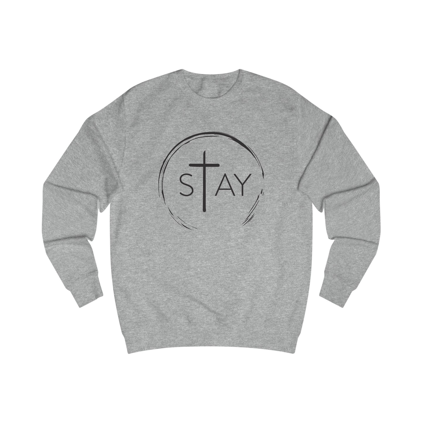 StayAlive™️ with Cross Sweatshirt Unisex