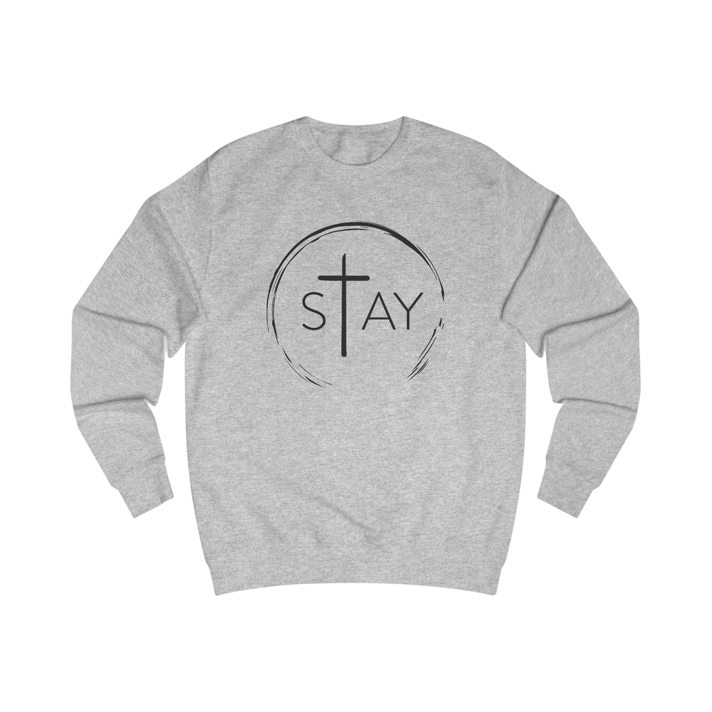 StayAlive™️ with Cross Sweatshirt Unisex