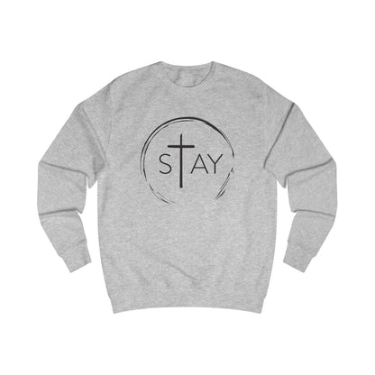 StayAlive™️ with Cross Sweatshirt Unisex